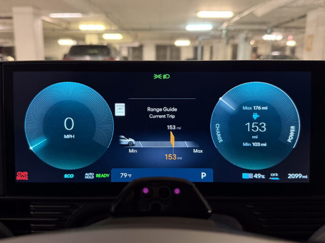 Hyundai Ioniq 5 main display