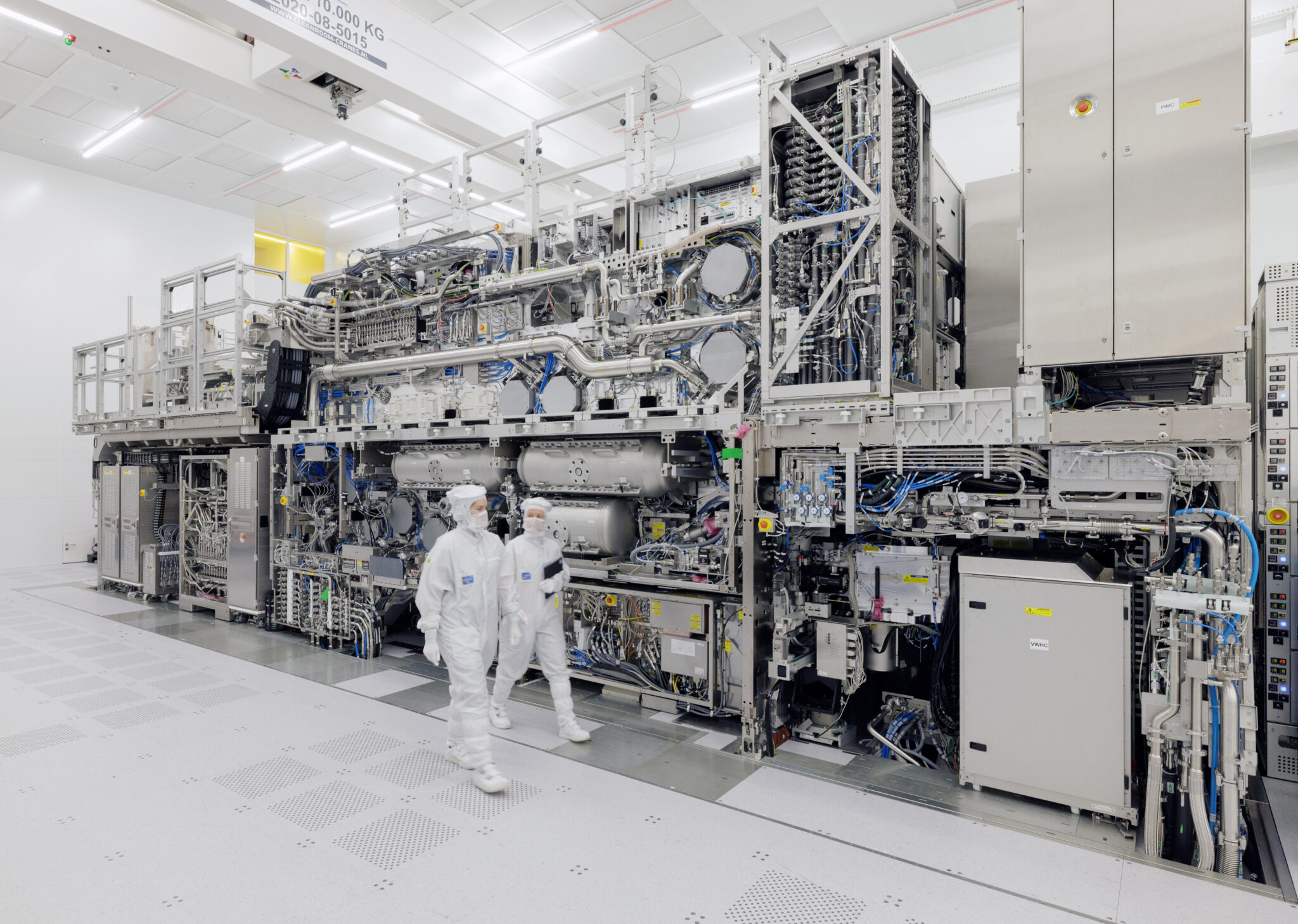 A prototype high NA EUV lithography machine in the Dutch company's lab in Veldhoven.