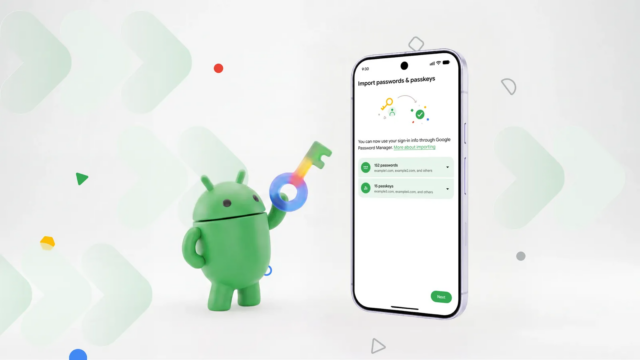 Android can now securely migrate your logins between password managers