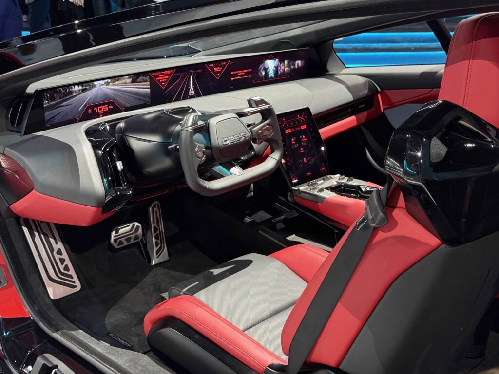 Exobot sedan interior