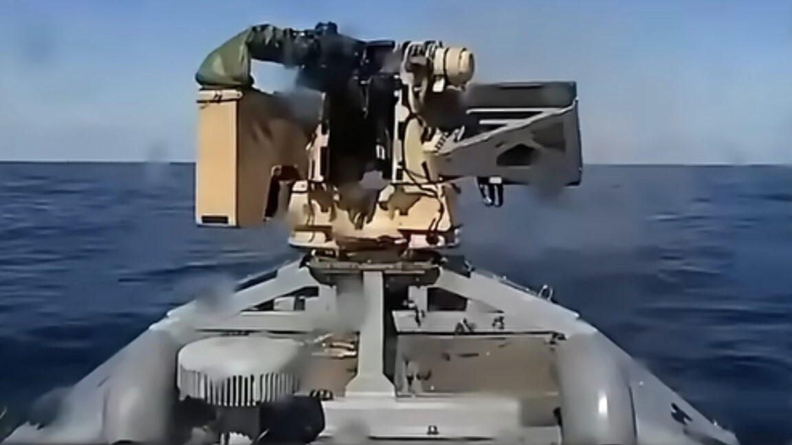 Ukrainian naval drone sinks Russian drone boat in Black Sea