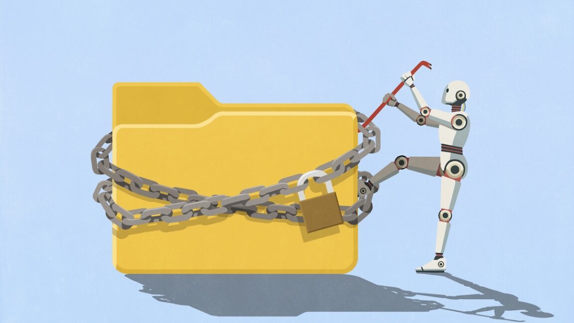 Ars Technica: illustration of an AI agent being hijacked