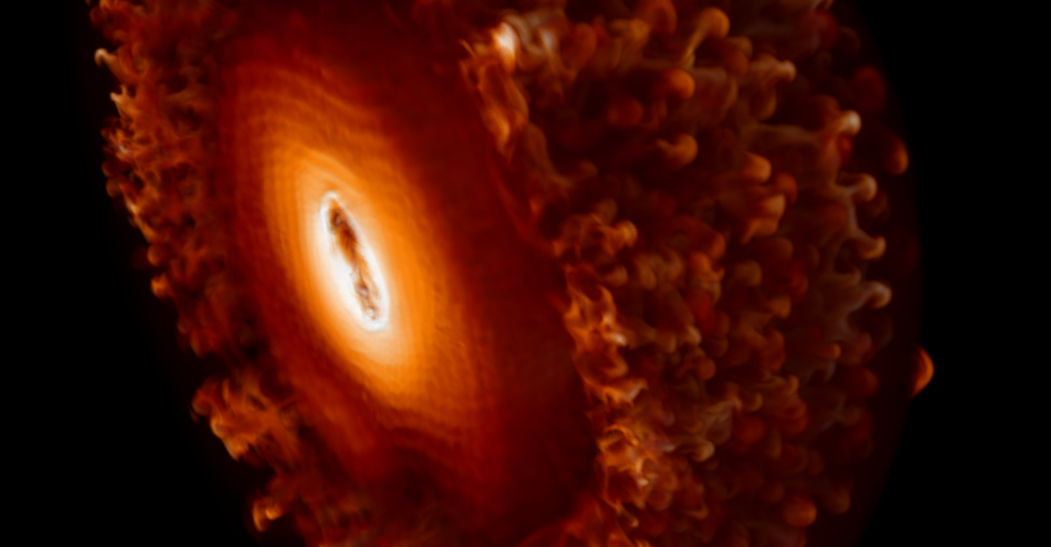 What happens when neutrinos swap identities inside a supernova?