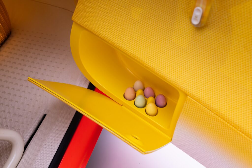 A Citroen 2 CV concept glovebox detail