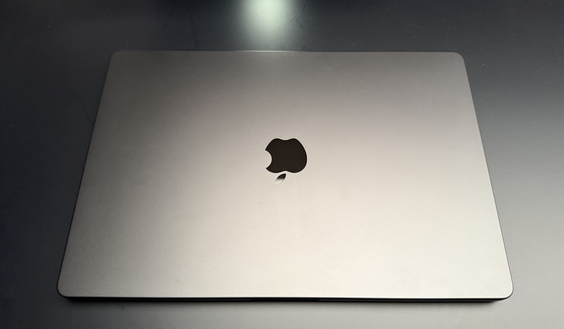 A MacBook Pro lid