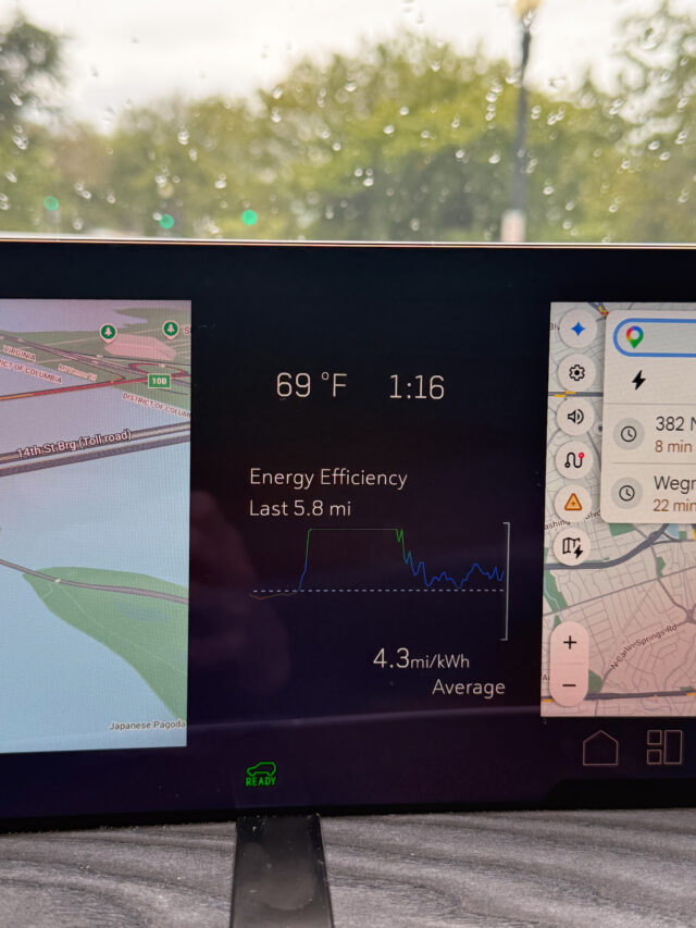 Cadillac Escalade IQ efficiency: 4.3 miles/kWh over 5.8 miles.