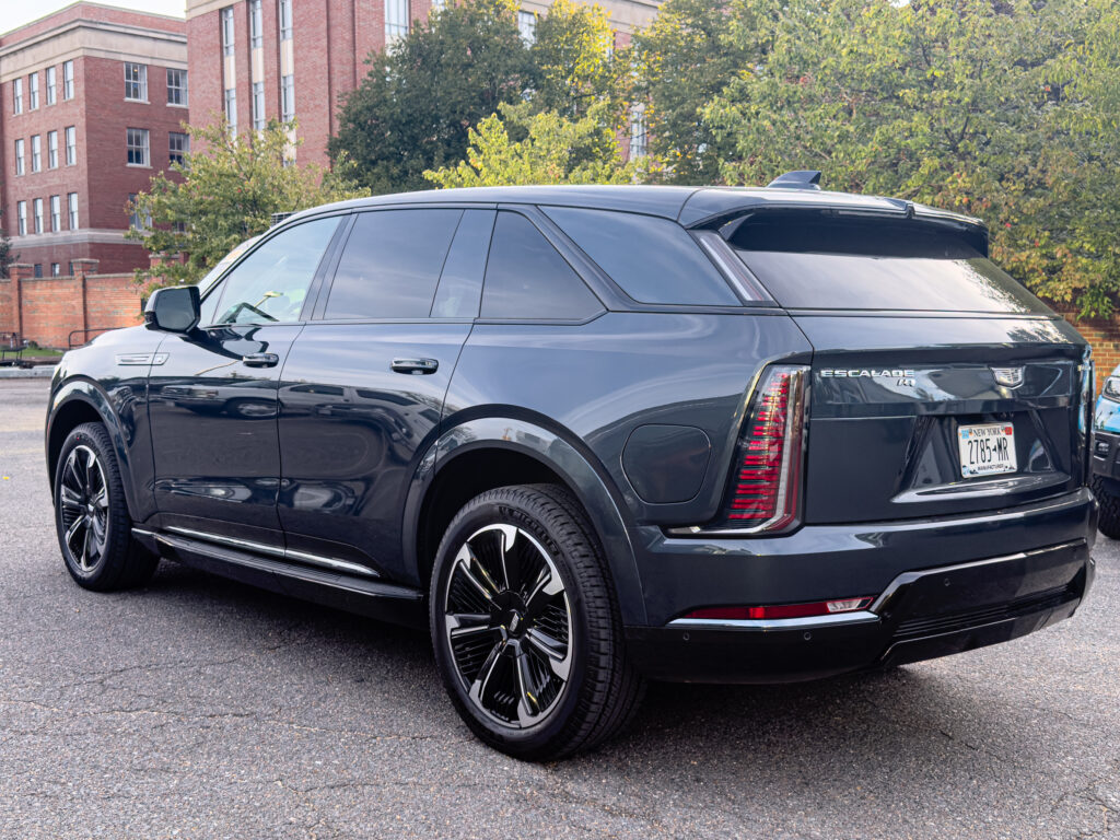 A Cadillac Escalade IQ parked