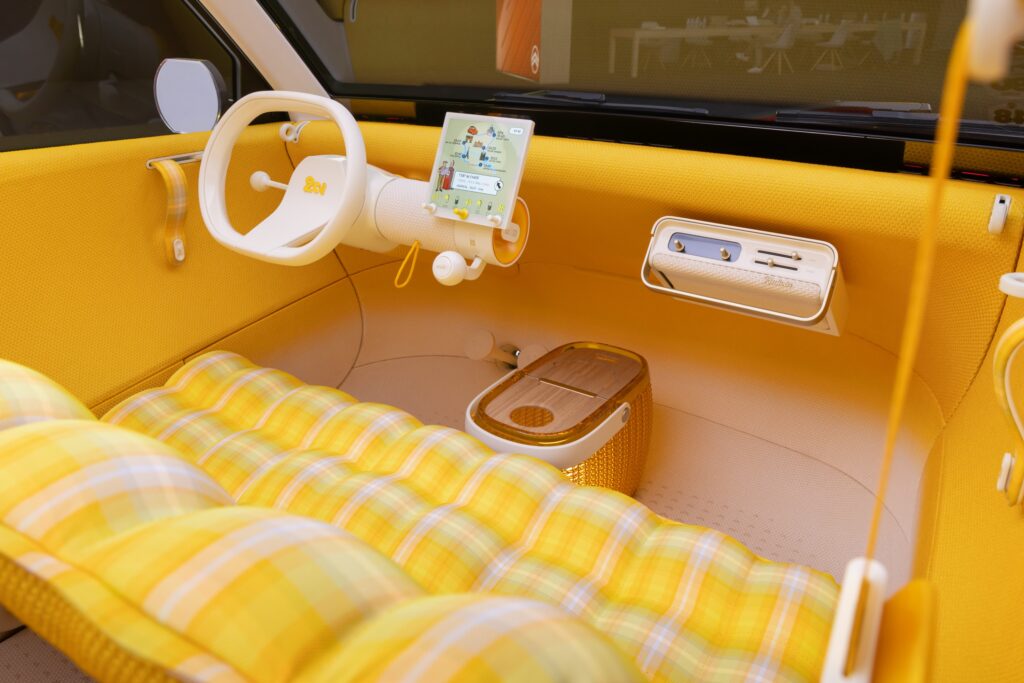 Citroen 2 CV concept interor