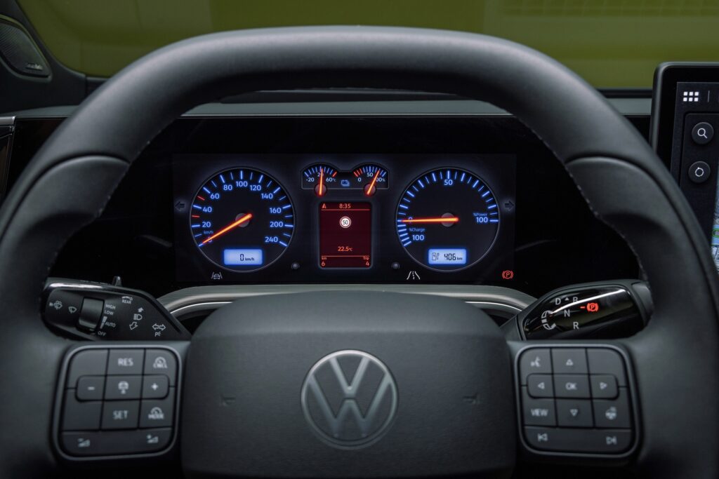 VW identification number. Retro Tiguan dials