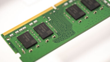 A DDR4 8GB SODIMM RAM.
