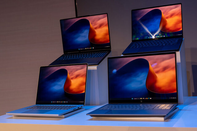 The Microsoft Surface Laptop Ultra during an event in San Francisco, California, US, on Wednesday, Oct. 7, 2026.
