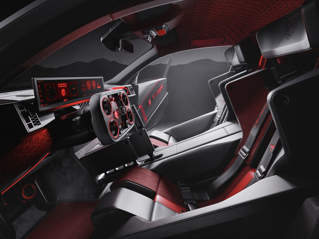 Interior of the Peugeot E-T16