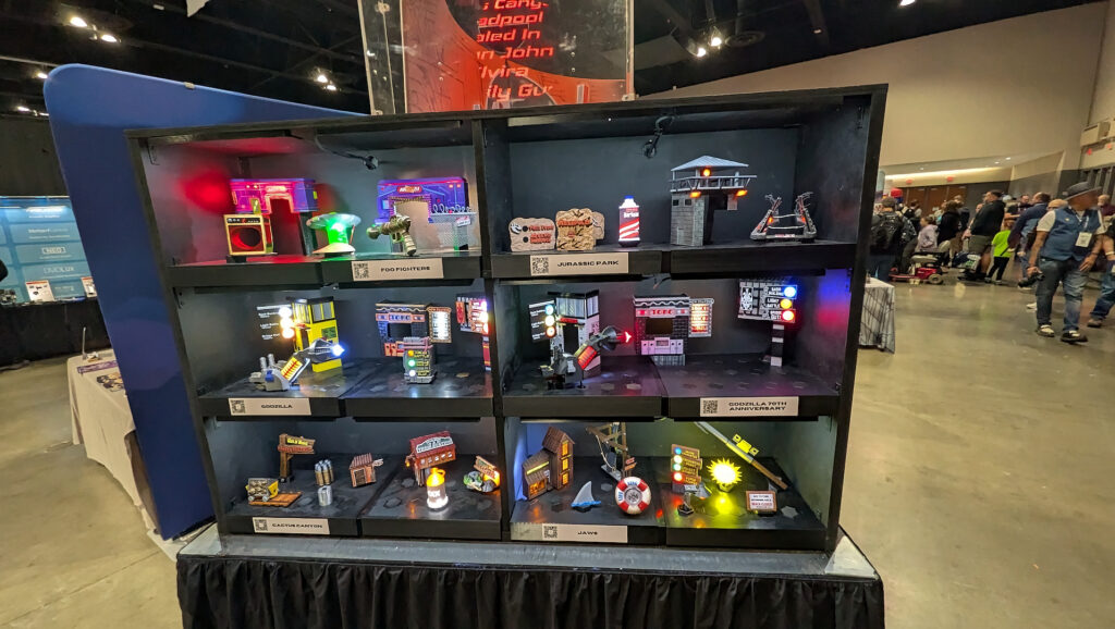Pinball machine playfield accessories.
