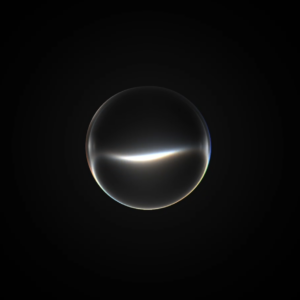 An abstract circle representing Siri