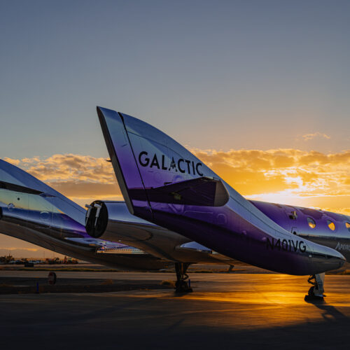 The last, best hope for space tourism just rolled onto a runway in Arizona