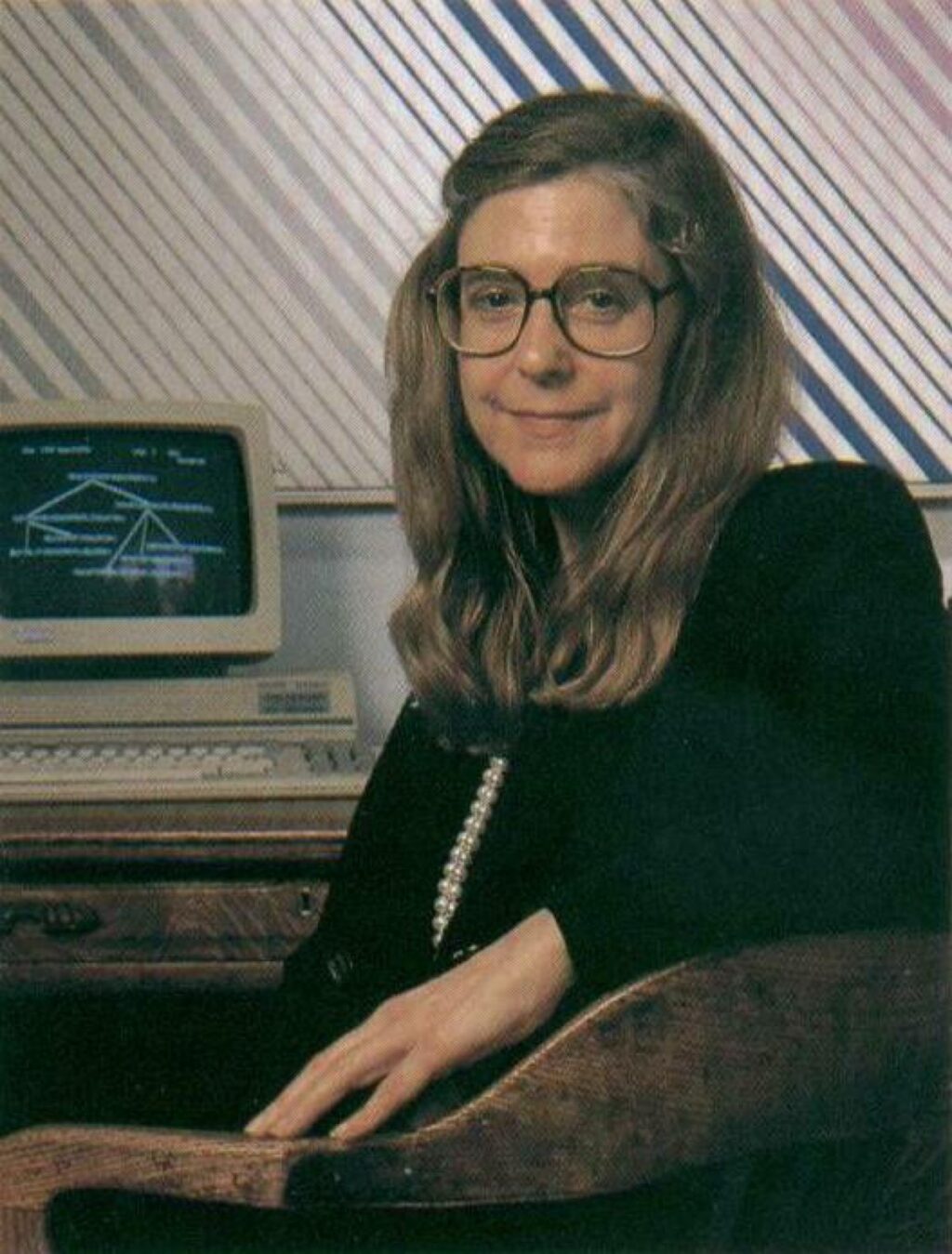 Hamilton's Official photo for NASA, 1989