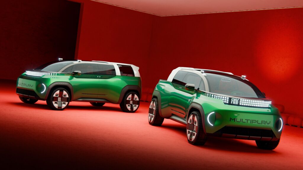 Two configurations of the Fiat Multiplay