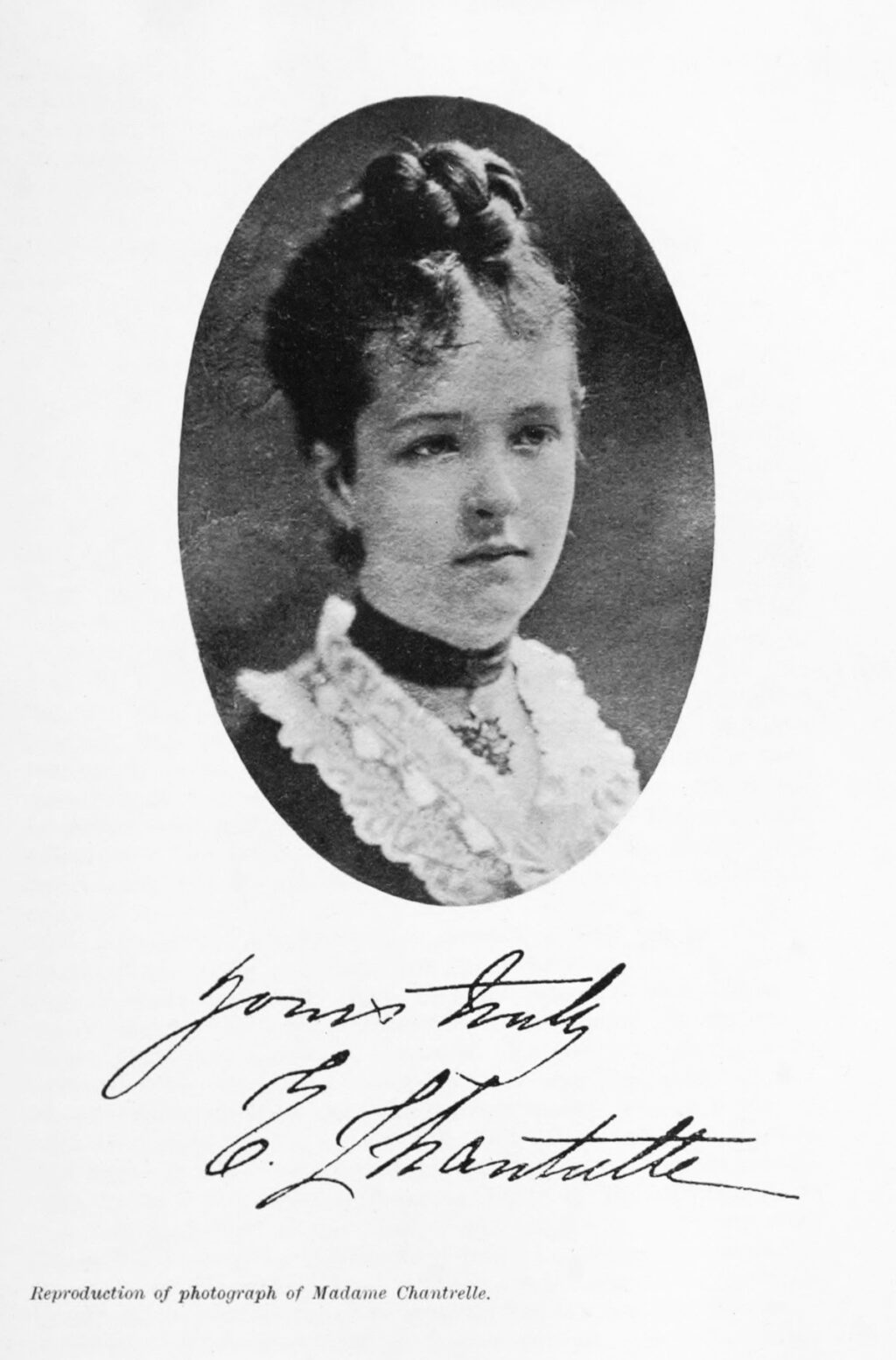 Elizabeth Chantrelle c. 1876