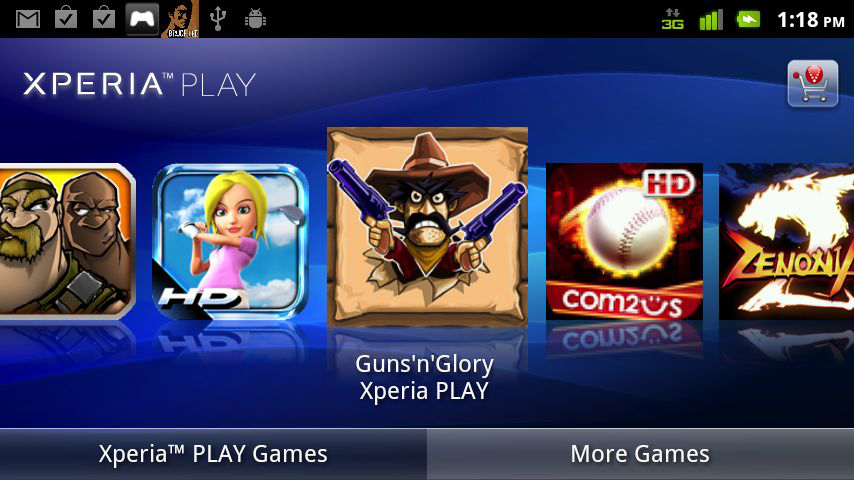 Xperia Play Games