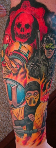 101 Amazing Gaming Tattoos You Havent Seen Before   Daily Hind News