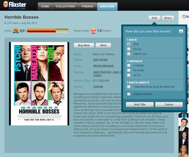 www flixster com get uv