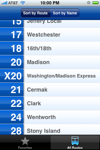 Iphone App Showdown Battle Of The Cta Bus Trackers Ars Technica