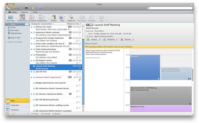 share your calendar in outlook 2011 for mac