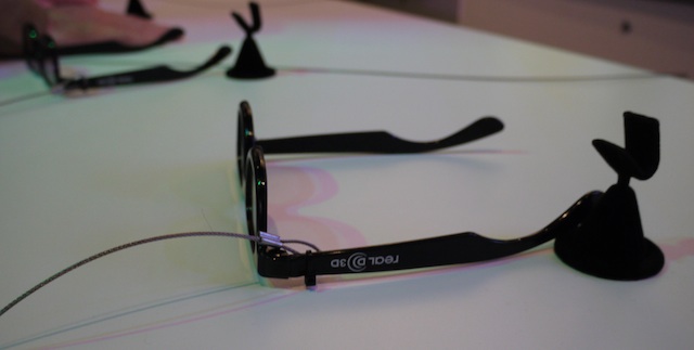 RealD glasses at CES