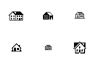 Hypercard "Home" icons
