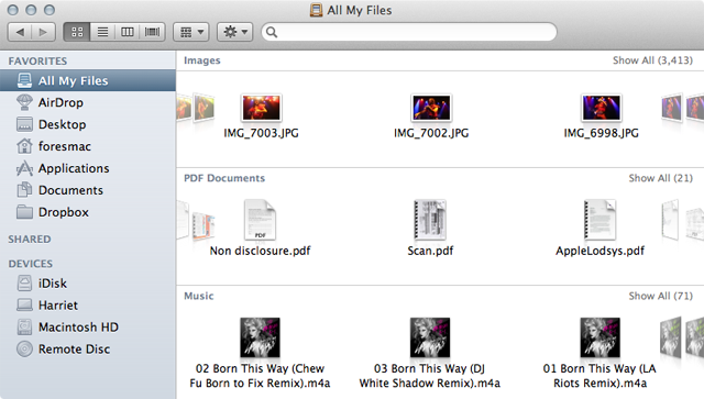 All My Files sounds like a robot soap opera on <em>Futurama.</em>