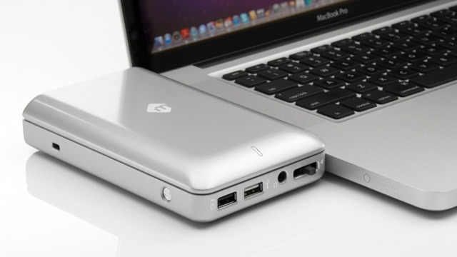 mLogic mDock for Thunderbolt-equipped MacBook Pros.