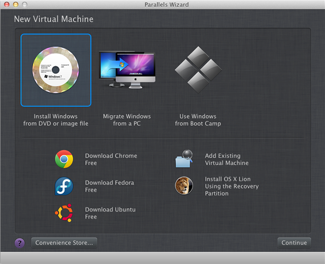 parallels desktop for mac os 10.7