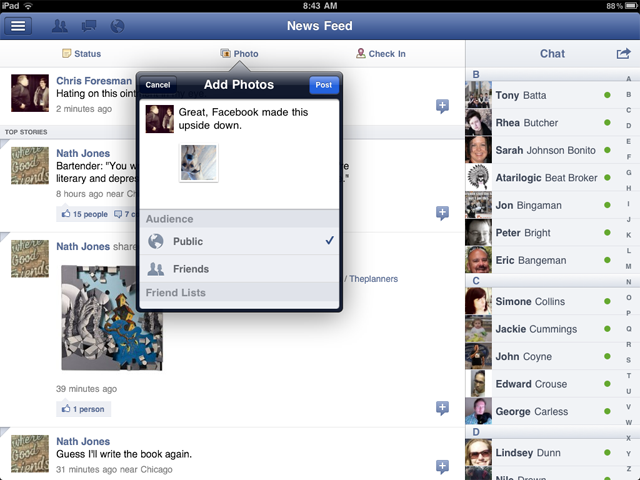 You can set tags and privacy settings for new images, too.