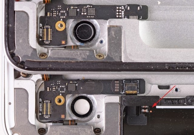 Thanks to iFixit, we have visual evidence of what <em>might</em> be the proximity sensor in question. The iPad on the top is WiFi only. Below we see the 3G version of the same tablet