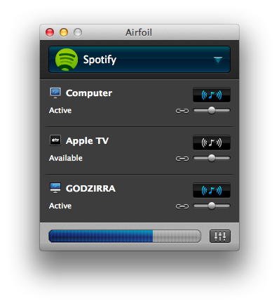 Rogue Amoeba  Airfoil Satellite: Stream audio from your Mac to Apple TV