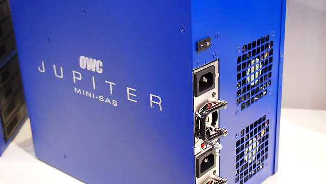 Jupiter towers and racks include redundant hot-swappable power supplies.