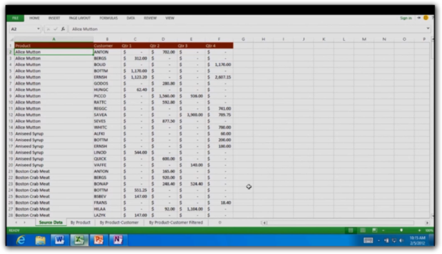 Excel 15 on Windows on ARM