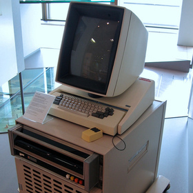 Xerox Alto, which pioneered the graphical user interface in the 1970s