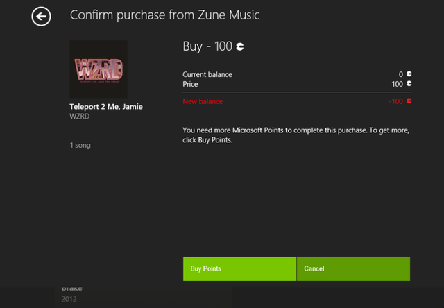 Zune lives in Windows 8!