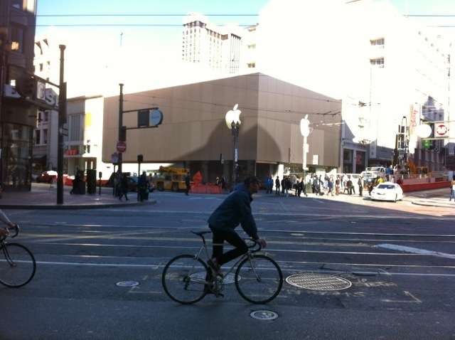 The Apple Store in San Francisco