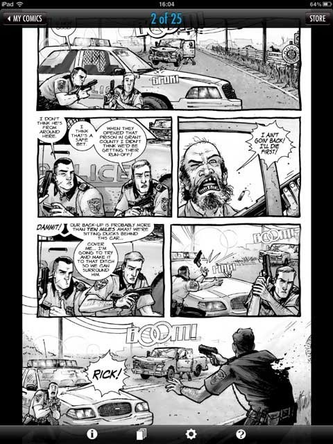 Better than the soap opera with zombies on AMC, The Walking Dead as seen on Comics by ComiXology