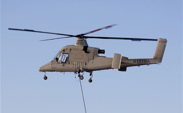 K-MAX Lockheed Martin Unmanned helicopter 