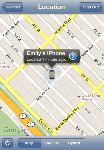 Find My iPhone is meant for your eyes only, but someone with your iCloud password could look at it too