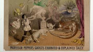 Pepper's Ghost dates back to the 19th century
