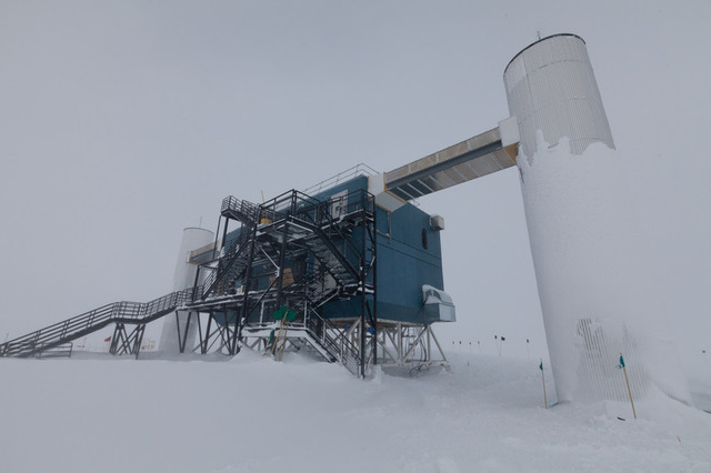 The IceCube Lab at Amundsen-­Scott South Pole Station—home of the world's southernmost data center.