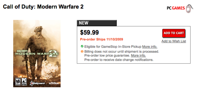 PC slowly joining console-priced games with MW2 priced at $70 USD. :  r/pcmasterrace