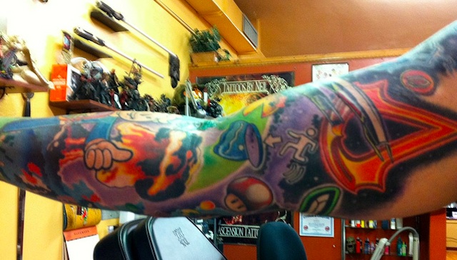 Ars reader designs the ultimate gaming tattoo | Ars Technica