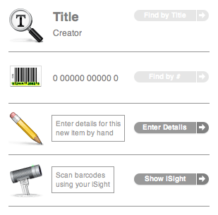 Add a new item