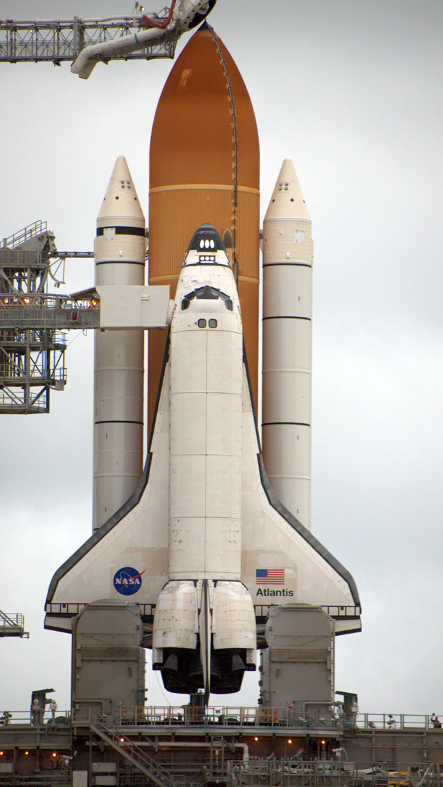 space shuttle launch close up