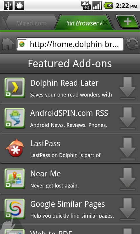 Hands on: Dolphin HD browser for Android is swimmingly good